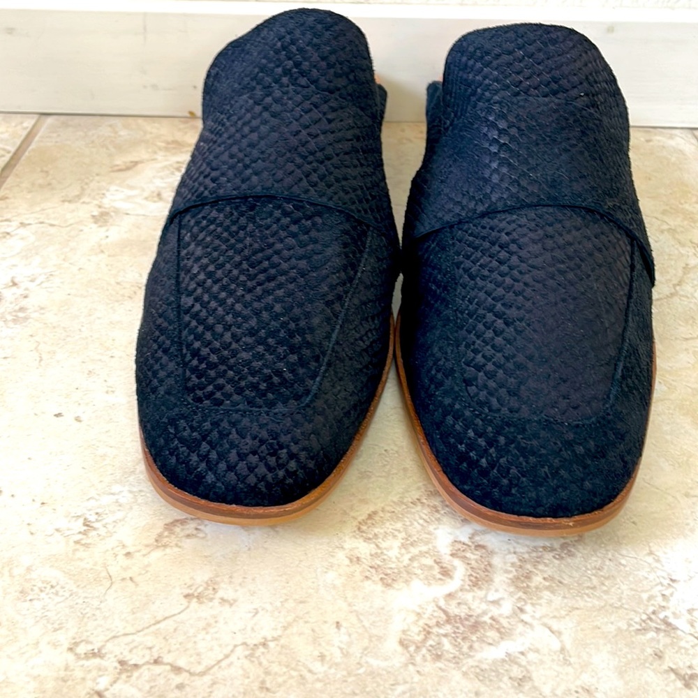 FREE PEOPLE - At ease Black Loafer Mule - sz 42 - Picture 2 of 7